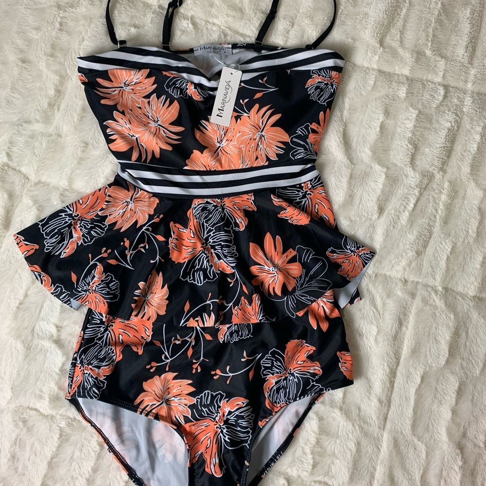 NWT Marinavida Retro 2 piece swimsuit